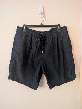 Vilebrequin Mens Navy Blue Swim Trunks